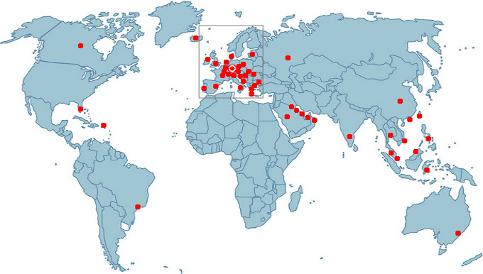 Moeller Steinpflege: unsere internationalen Kooperationspartern