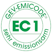 Emicode Siegel für zertifizierte Naturstein Imprägnierungen von MoellerStoneCare