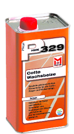 Cotto Fliesen Pflege: HMK P329 Cotto-Wachsbeize - braun
