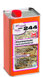 Imprägnieren von Naturstein mit HMK S244 Fleck-Schutz - farbvertiefend
